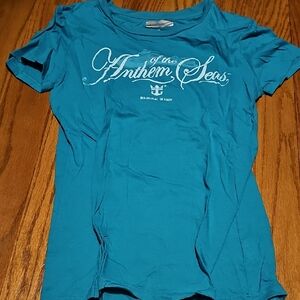Anthem Seas Women's Teal Short Sleeve Tee